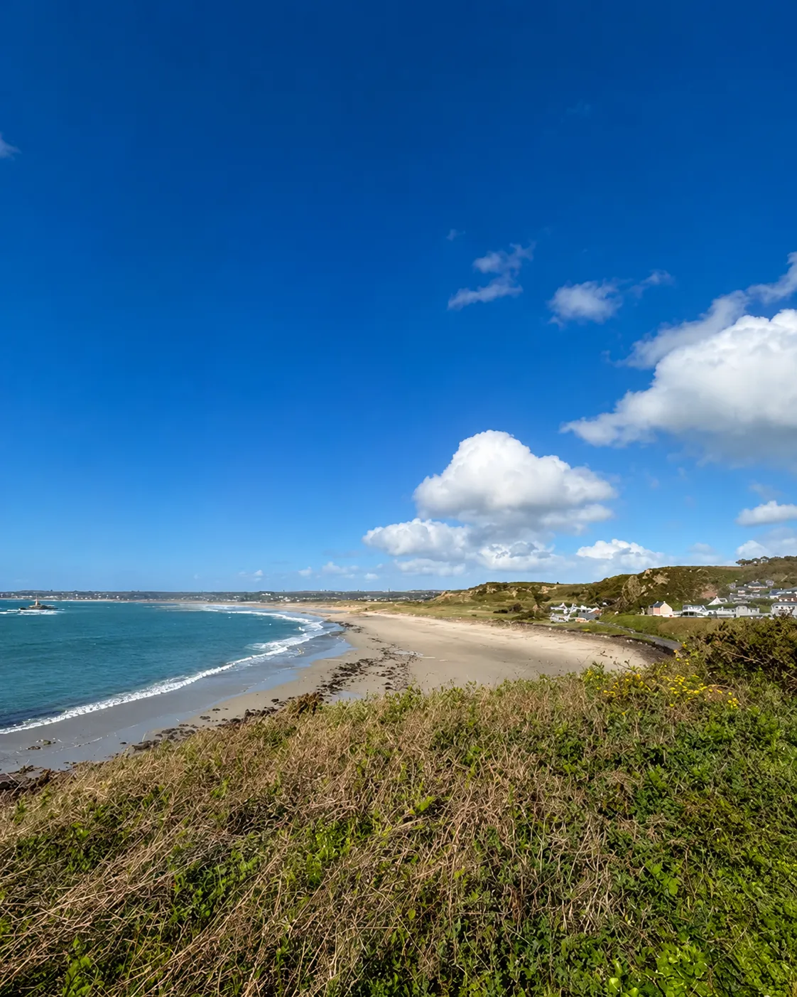 Jersey beach and coastline